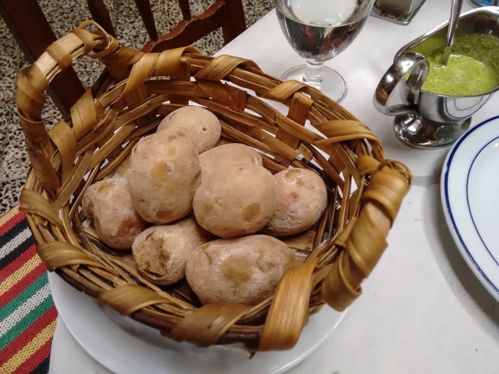 Pommes de terre à la canarienne
