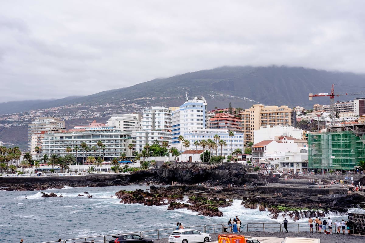 Puerto de la Cruz dans le nord de Ténérife