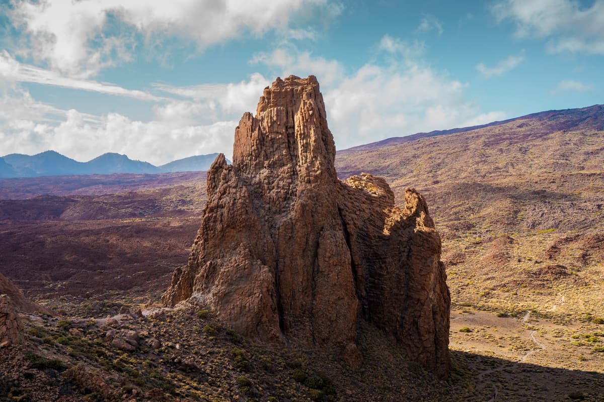 Paysage volcanique du parc national du Teide